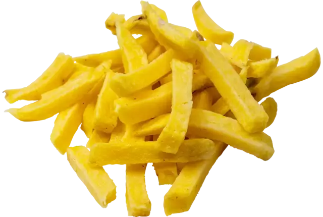 Friet z. schil 11mm 2,5kg kist 4 stuks